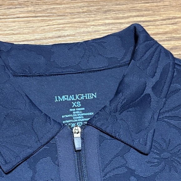 🔥🔥J. McLaughlin Blue Midi Dress with Relaxed Fit and Sleeveless Design Size: XS🔥 - Picture 2 of 10